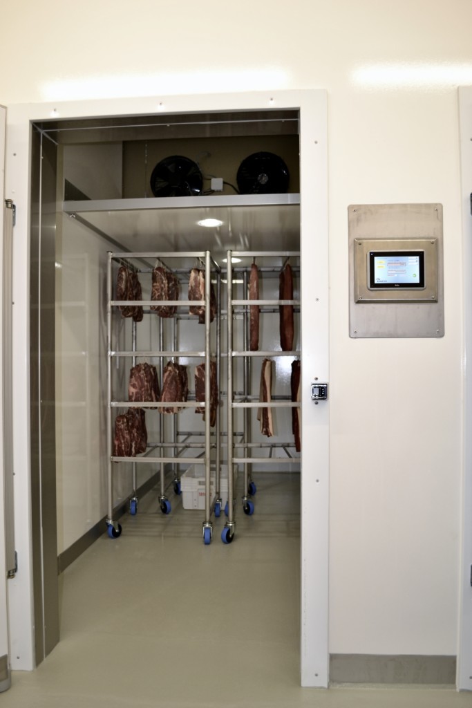 Meat processing facilties pictured at the client's premises