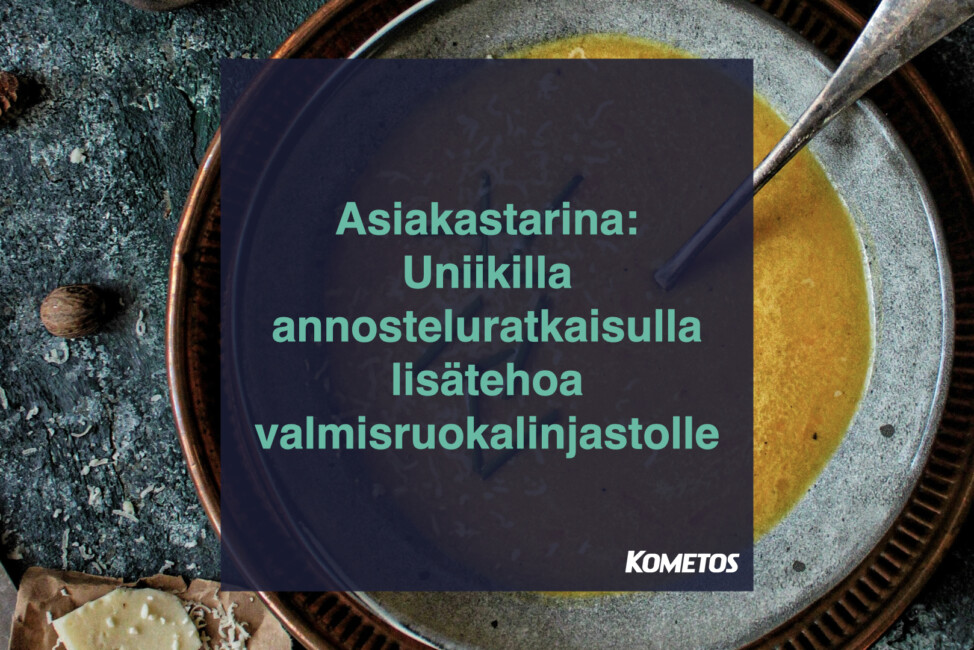 Uniikilla annosteluratkaisulla lisätehoa valmisruokalinjastolle