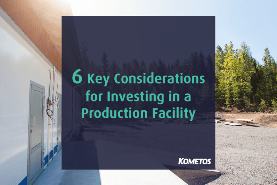Investing in food production facilities